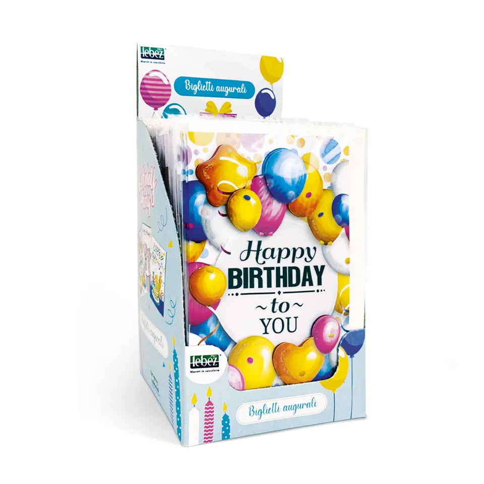 lebez-biglietti-augurali-birthday-3d-glitter-con-busta image 1