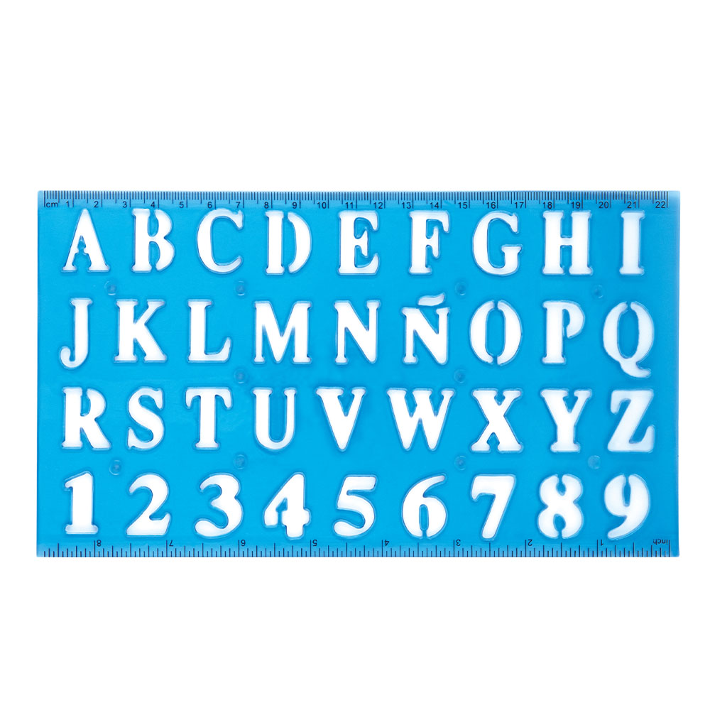 lebez-stencil-maxi-normografo-font-altezza-2-cm image 4