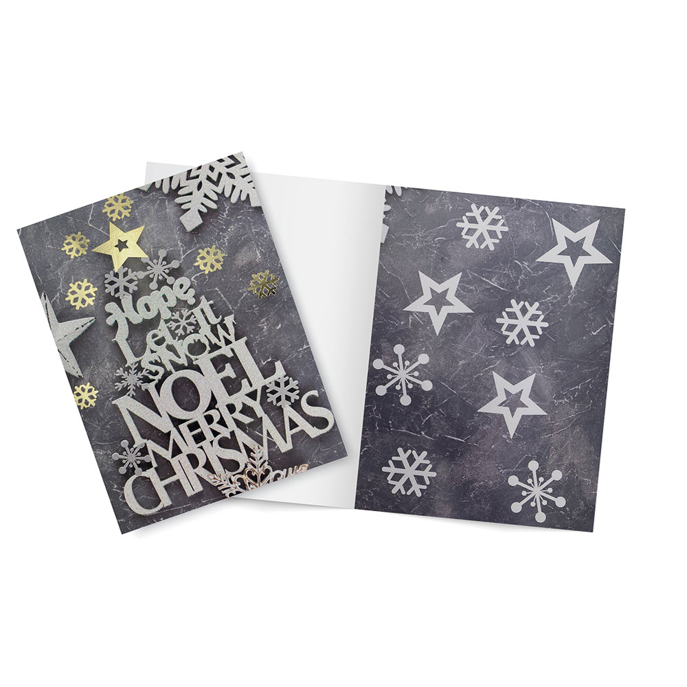 lebez-biglietto-natale-musicale-con-glitter-dorati-e-busta image 3