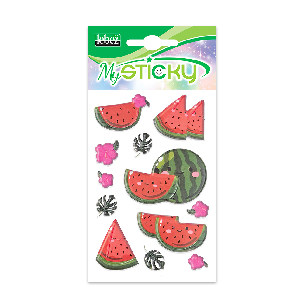 lebez-my-sticky-3d-bugs-life-48-buste-da-12-stickers-gommati image 3