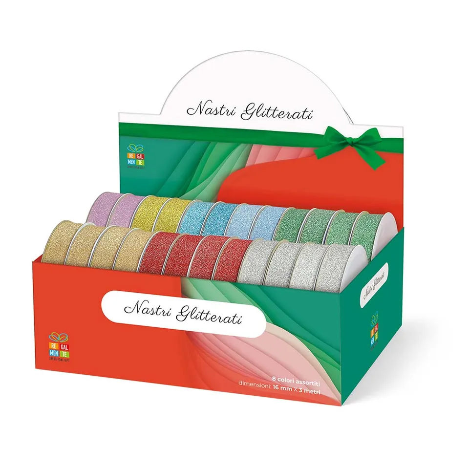 lebez-nastro-regalo-glitterato-3-m image 1