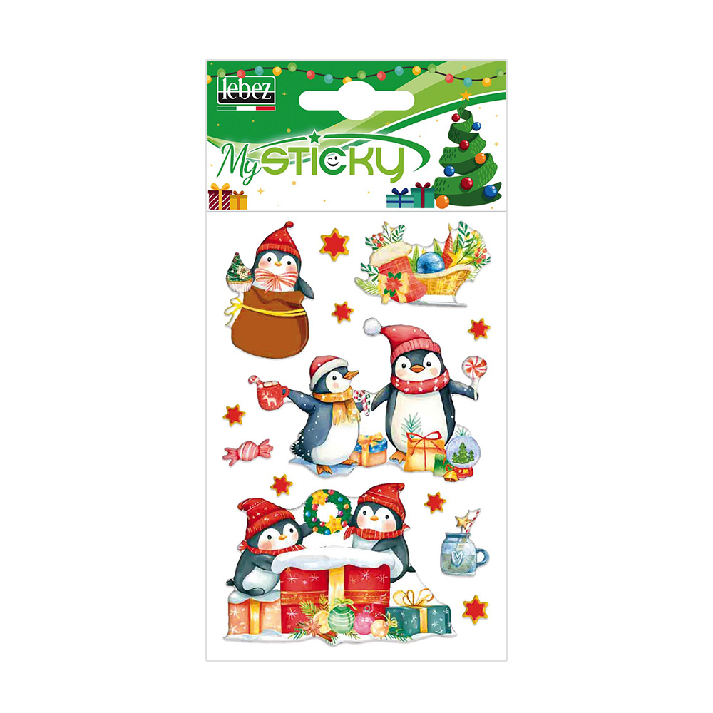 lebez-sticker-3d-natale-adesivi-decorativi-natalizi-3d image 3