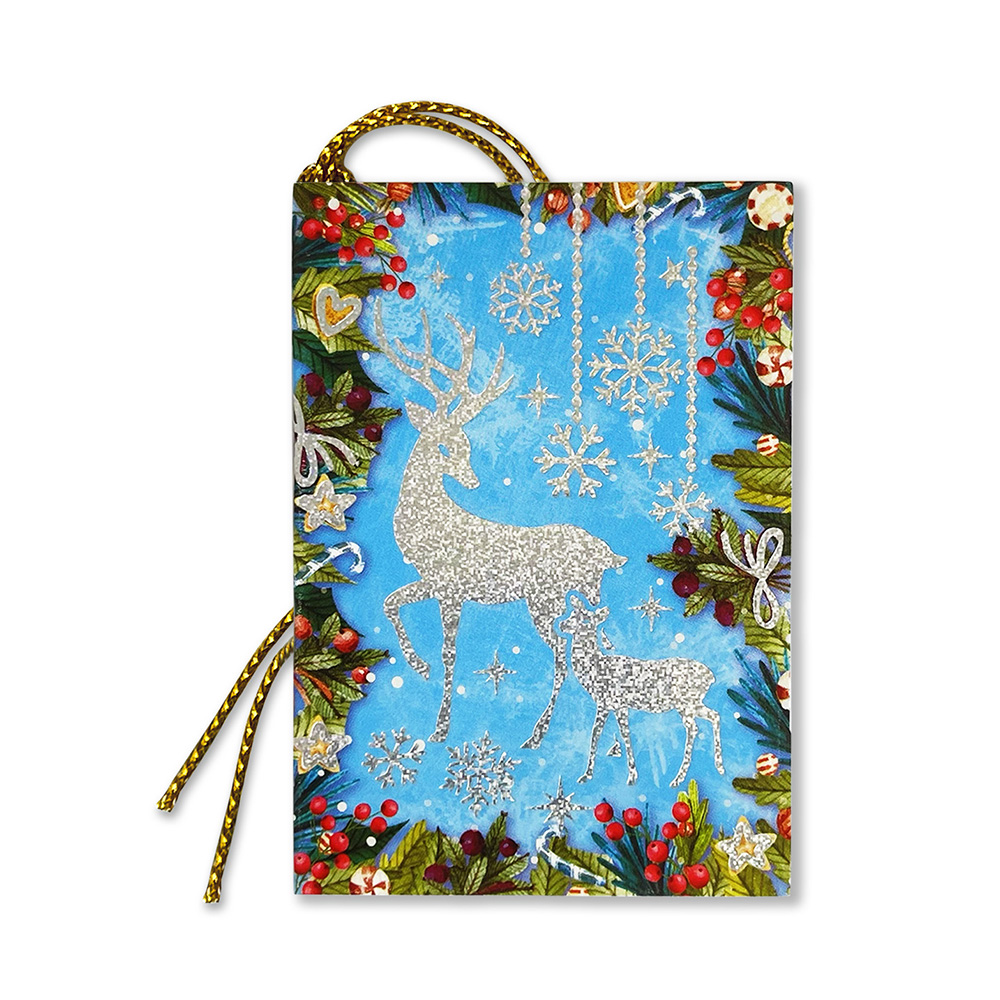 lebez-segnapacchi-christmas-glitterati-16-cartellini-regalo-in-cartoncino image 5