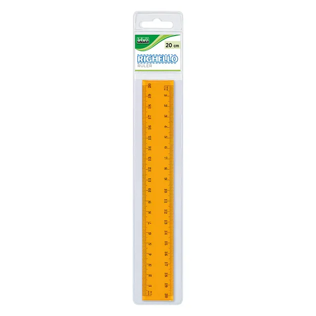 lebez-righello-20-cm-in-plastica-trasparente-in-blister image 1