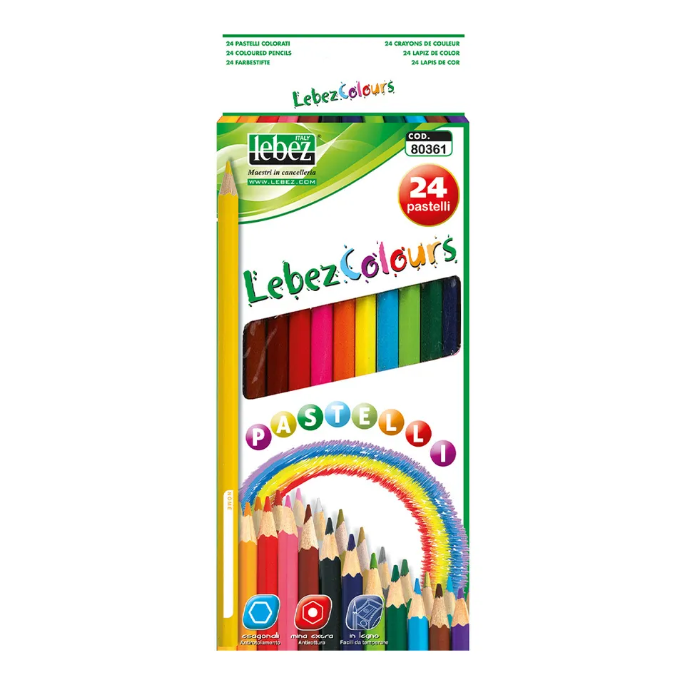lebez-pastelli-esagonali-mina-3-mm-scatola-24-colori image 1