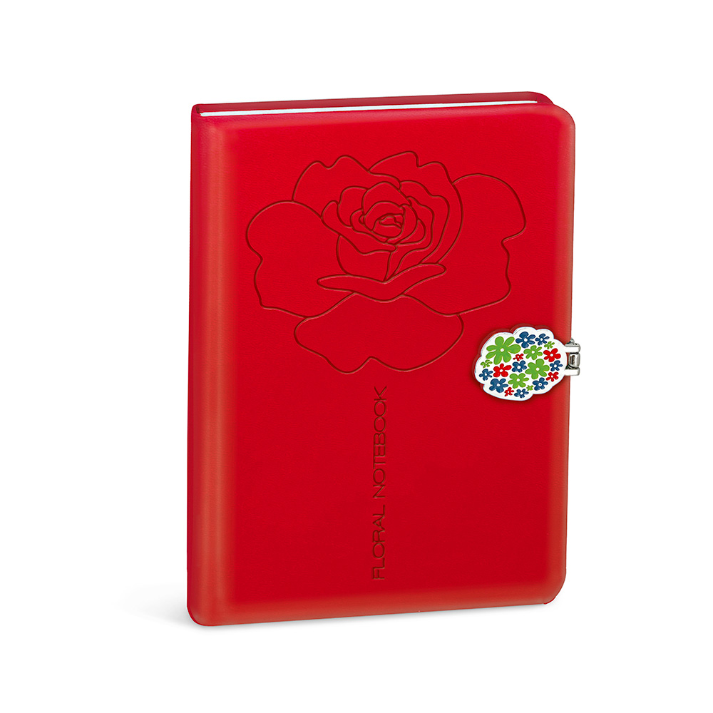lebez-notebook-floral-13x18-cm-160-pagine-copertina-pu-chiusura-magnetica image 4