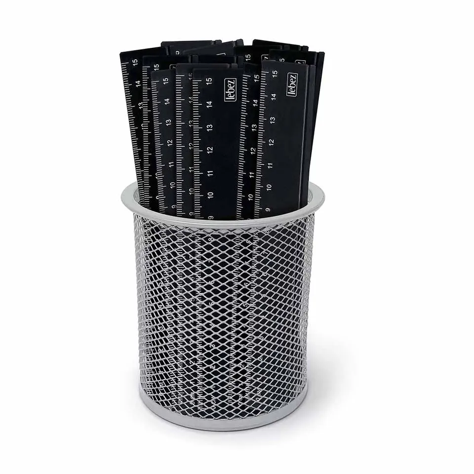 lebez-righello-15-cm-alluminio-nero-satinato image 1
