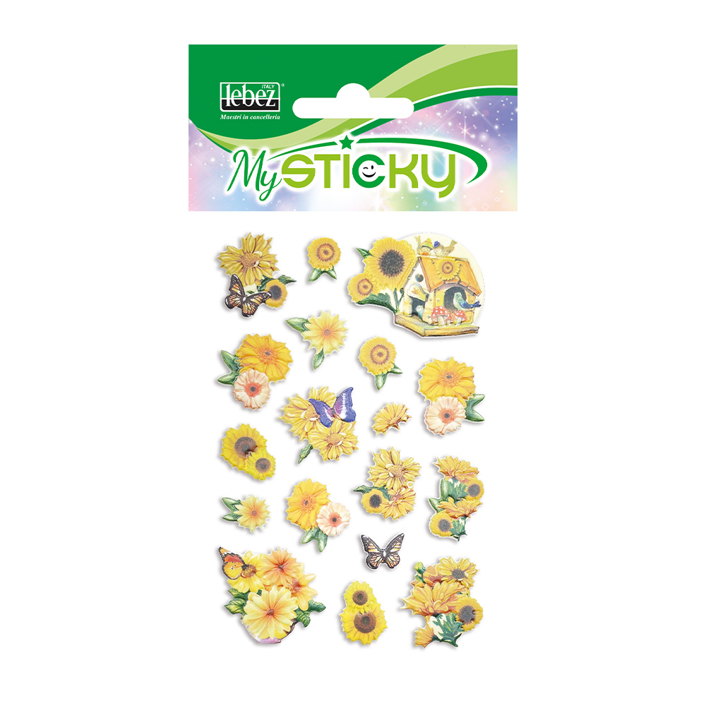 lebez-espositore-stickers-fiori-stickers-adesivi-gommati-3d-48-buste image 6
