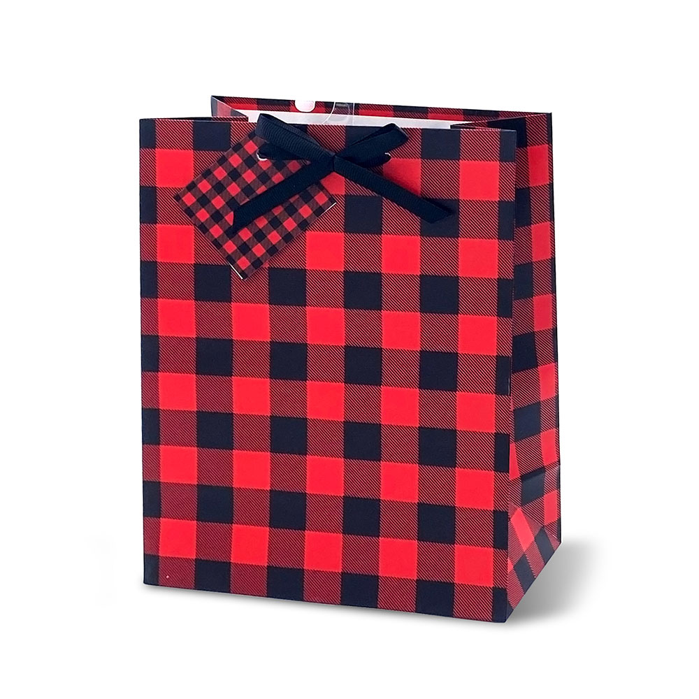 lebez-shopper-regalo-vichy-con-manico-e-biglietto image 3