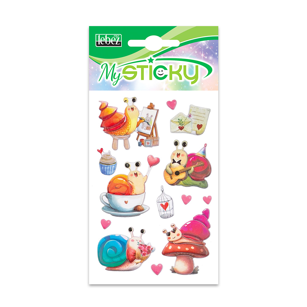 lebez-my-sticky-3d-bugs-life-stickers-3d-gommati-12pz image 7