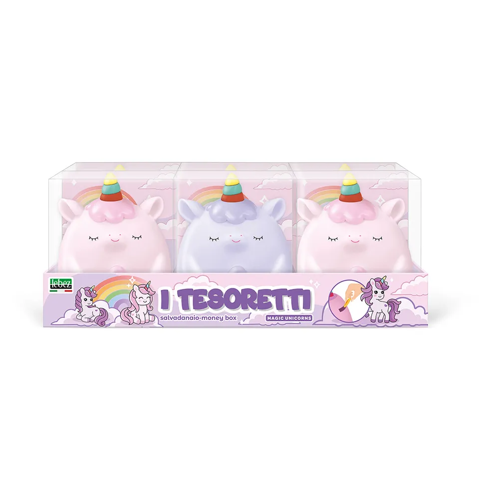 lebez-i-tesoretti-salvadanaio-unicorno-in-pvc image 1