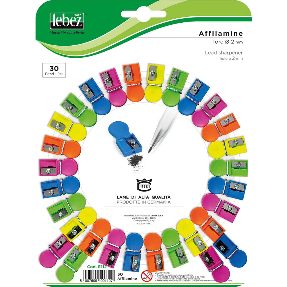 lebez-cartella-affilamine-confezione-da-30-pezzi image 1
