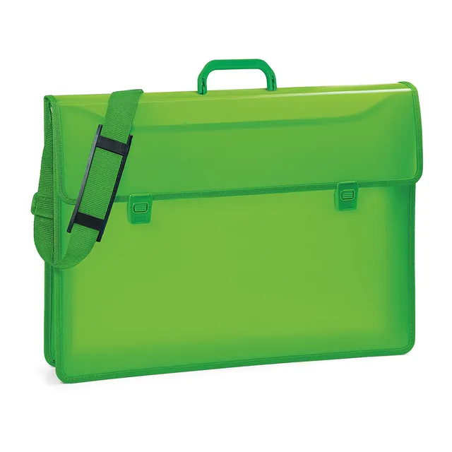lebez-cartella-portadisegni-neon-52x37x8-cm-con-manico-pp image 1
