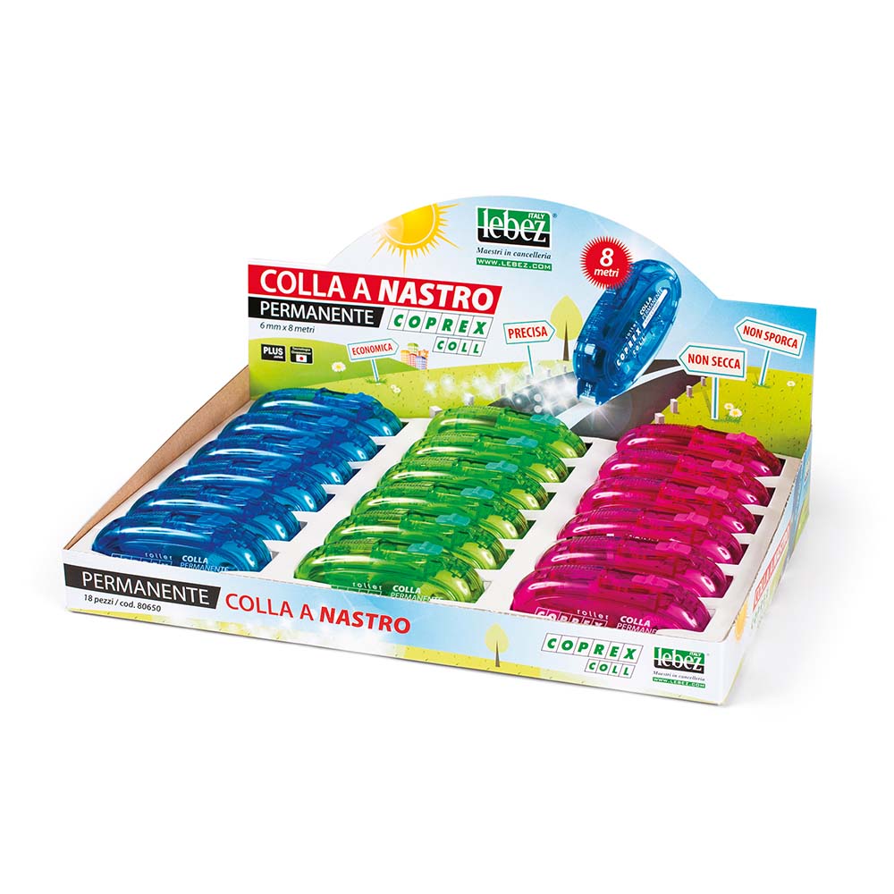 lebez-coprex-tape-glue-nastro-adesivo-permanente-6-mm-x-8-m image 4