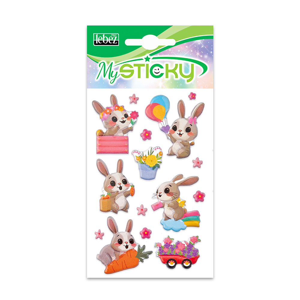 lebez-my-sticky-3d-crazy-farm-stickers-gommati-3d image 3