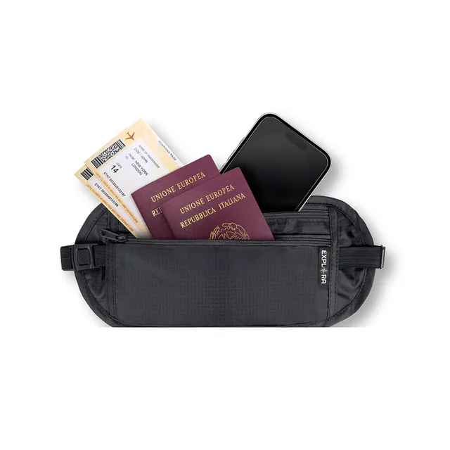 lebez-explora-cintura-da-viaggio-travel-belt-con-doppio-scomparto-zip image 1