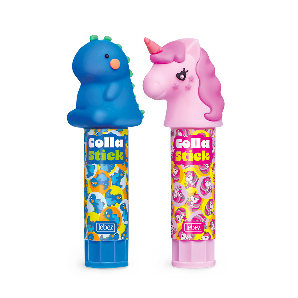 lebez-dinosaur-unicorn-glue-stick-9g-colla-stick-base-acqua image 2