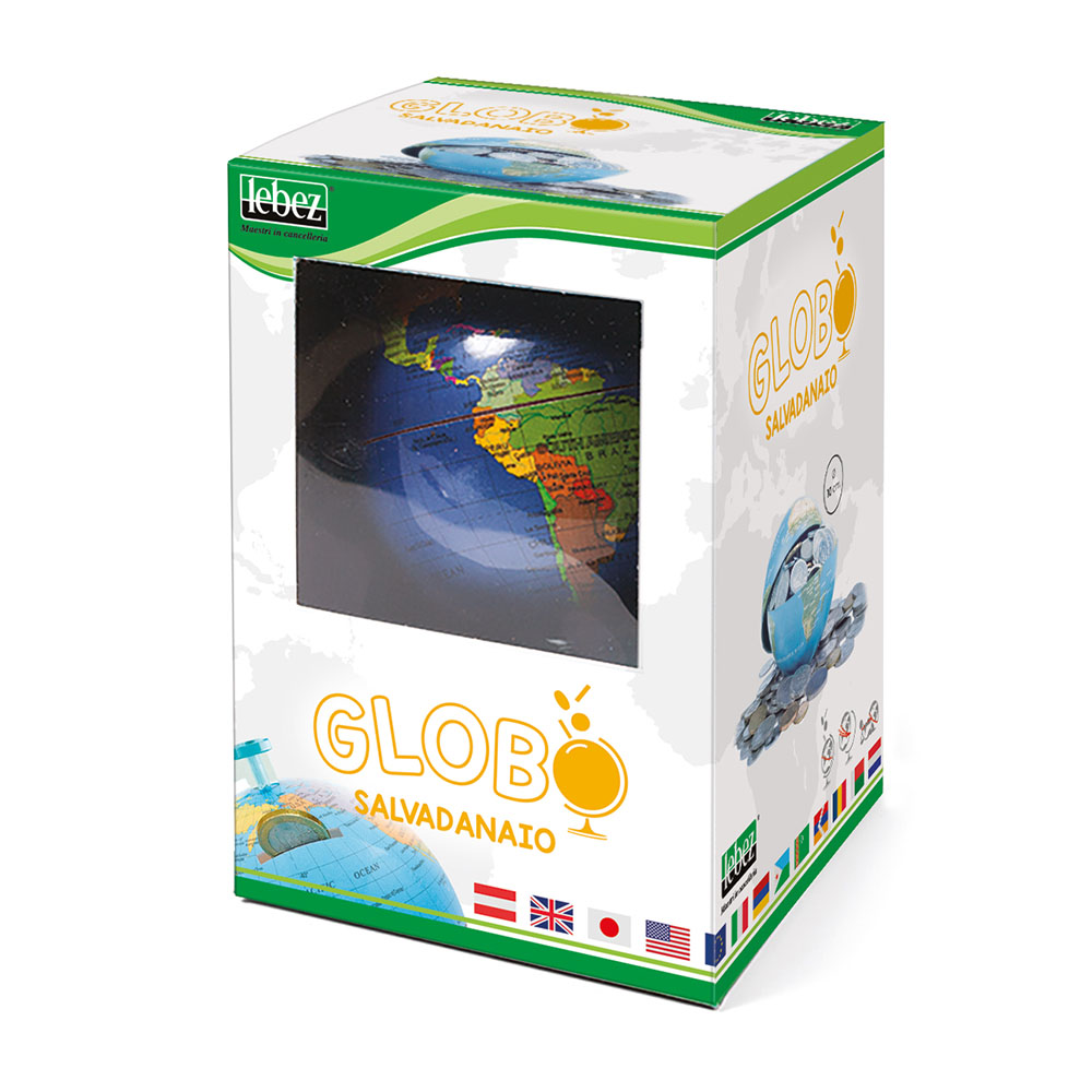 lebez-salvadanaio-mappamondo-globo-10-cm image 2