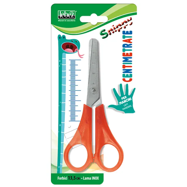 lebez-forbici-per-mancini-13-5-cm-con-lama-centimetrata image 1