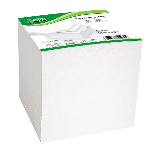 lebez-blocco-collato-700-fogli-bianchi-9x9-cm image 1