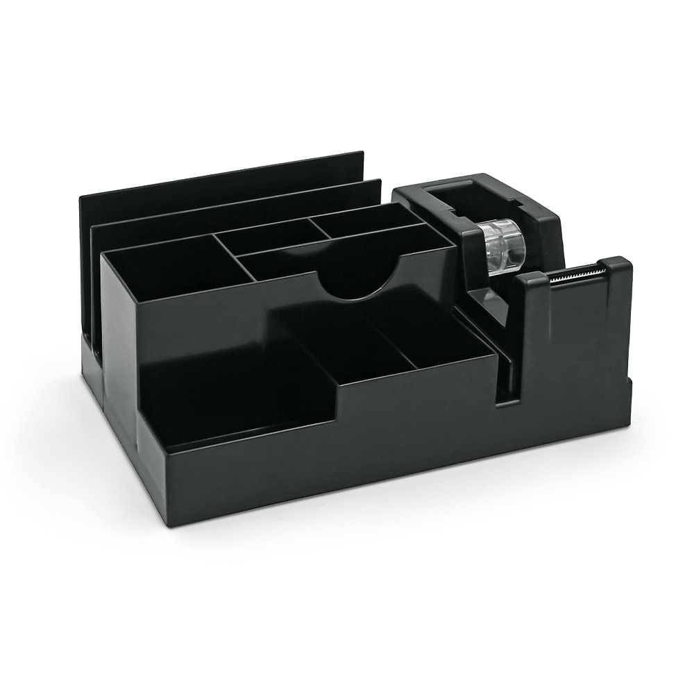 lebez-organizer-da-scrivania-in-ps-con-portanastro-20x8x12-cm image 1