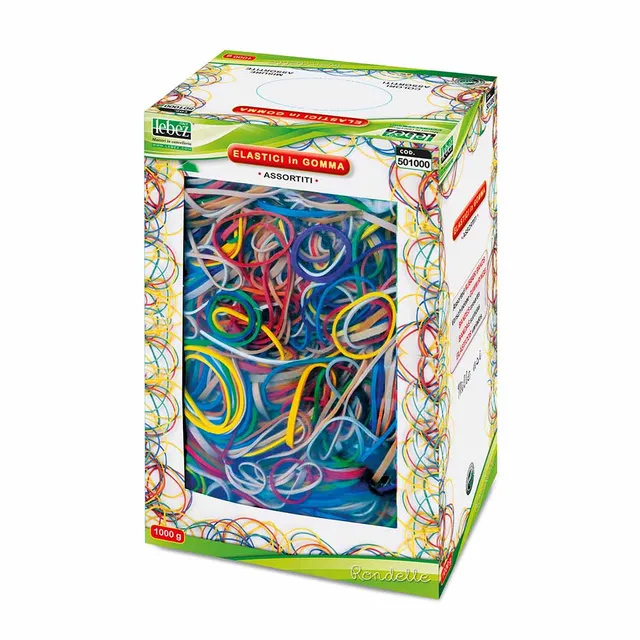 lebez-elastici-colorati-assortiti-confezione-da-1-kg image 1