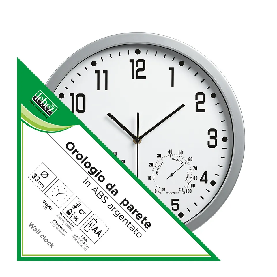 orologio-da-parete-lebez-in-abs-con-igrometro-e-termometro-35-x-4-cm image 1