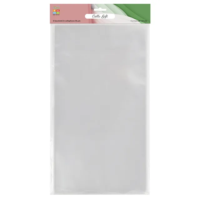 lebez-sacchetto-cellophane-alimenti-25x45-cm-6-pezzi image 1