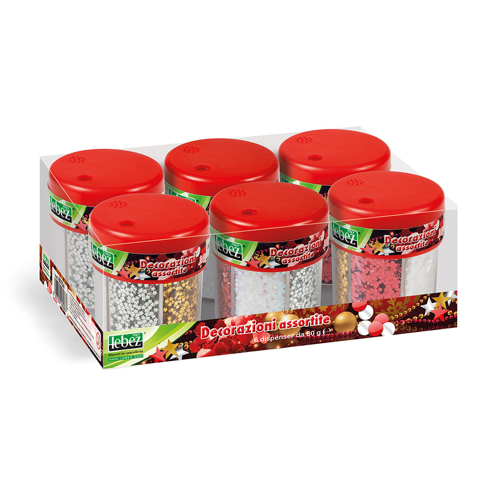 lebez-decoration-set-natalizio-in-dispenser-80-g image 2