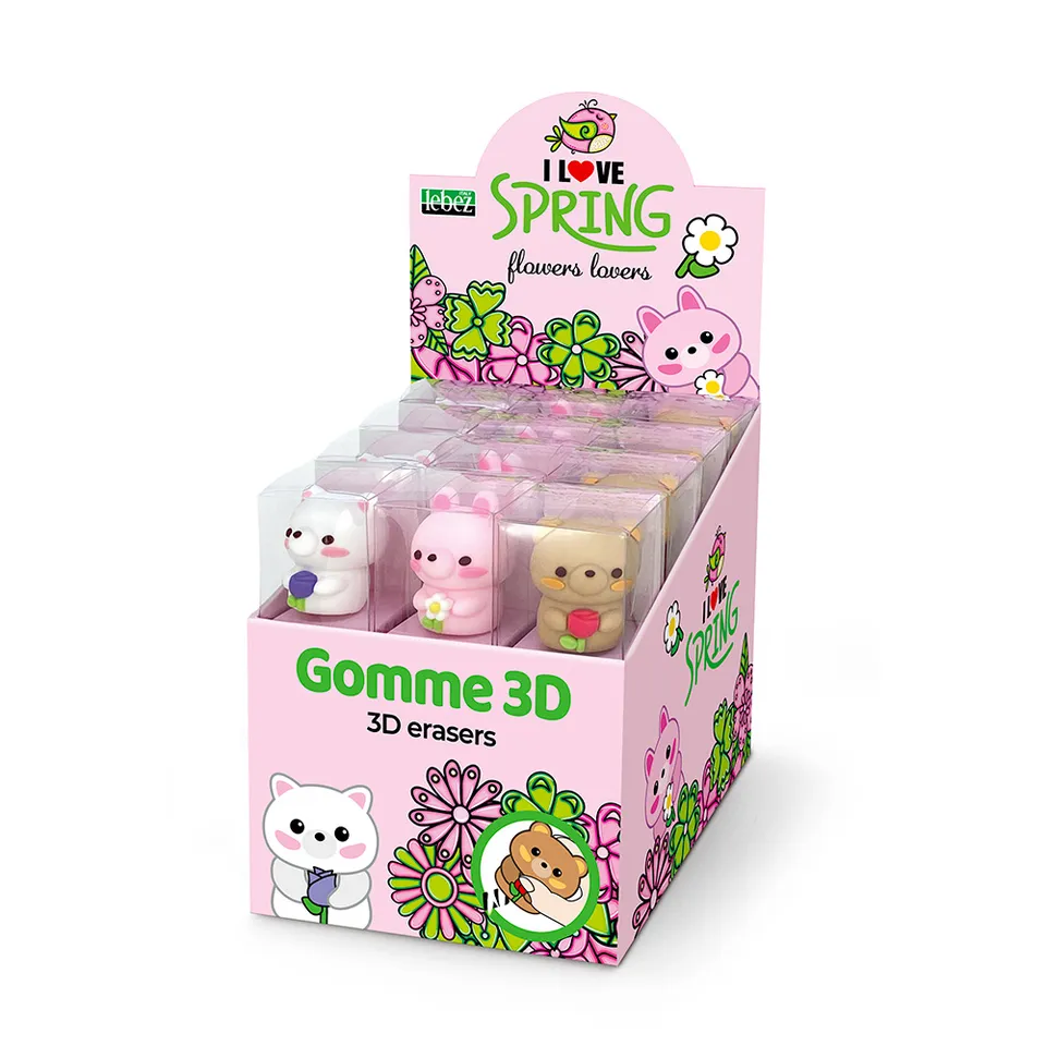lebez-3d-flowers-lovers-gomme-tridimensionali-3-design image 1