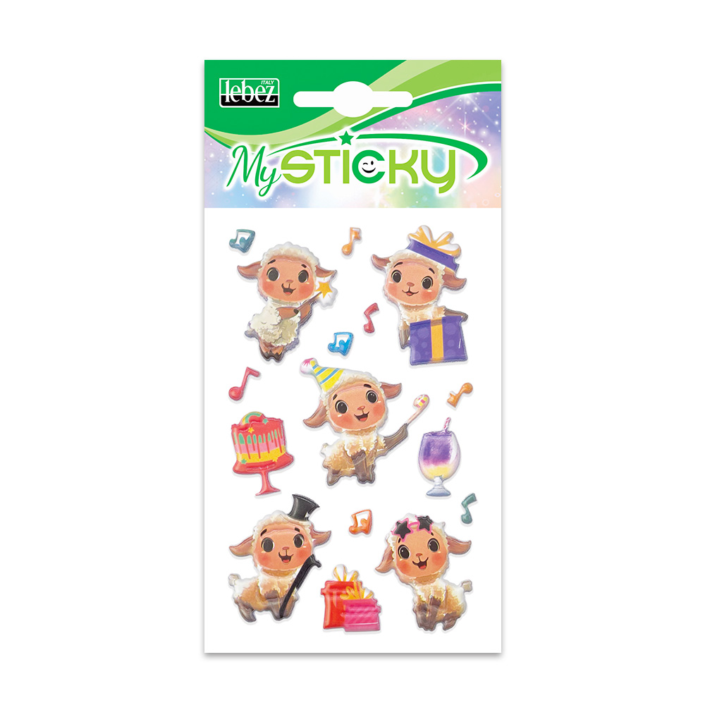 lebez-my-sticky-3d-crazy-farm-stickers-gommati-3d image 6