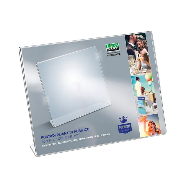 lebez-brochure-display-a-l-porta-depliant-orizzontale-acrilico-18x13-cm image 1