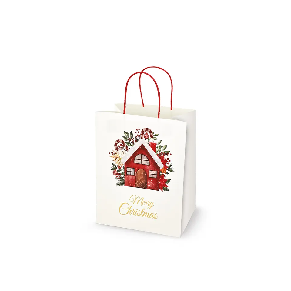 lebez-merry-christmas-shopping-bag-big-size-33x45-7x10-2-cm-con-biglietto image 1