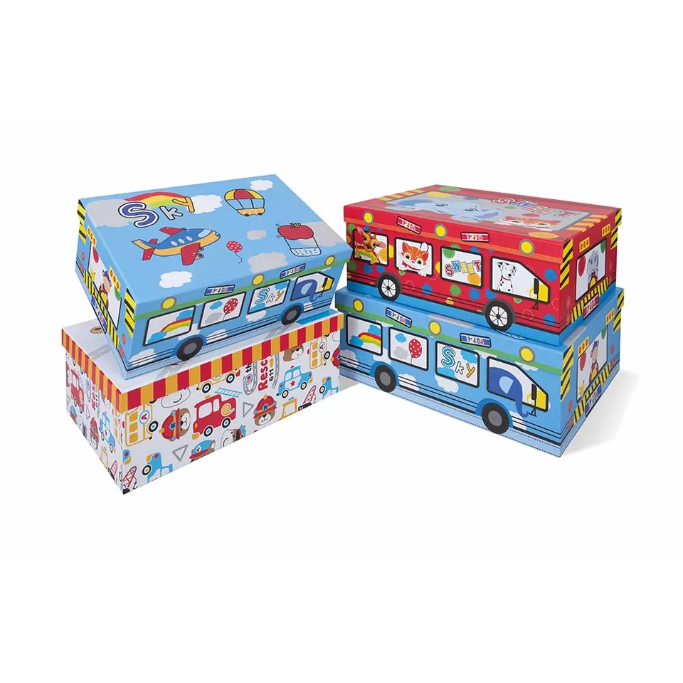 lebez-set-scatole-kids-4-scatole-regalo-in-cartone-plastificato image 1