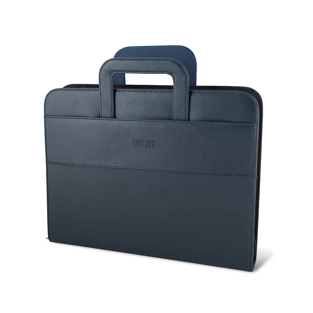city-time-portablocco-professional-eco-pelle-28-5x36x6-cm-con-anelli image 1