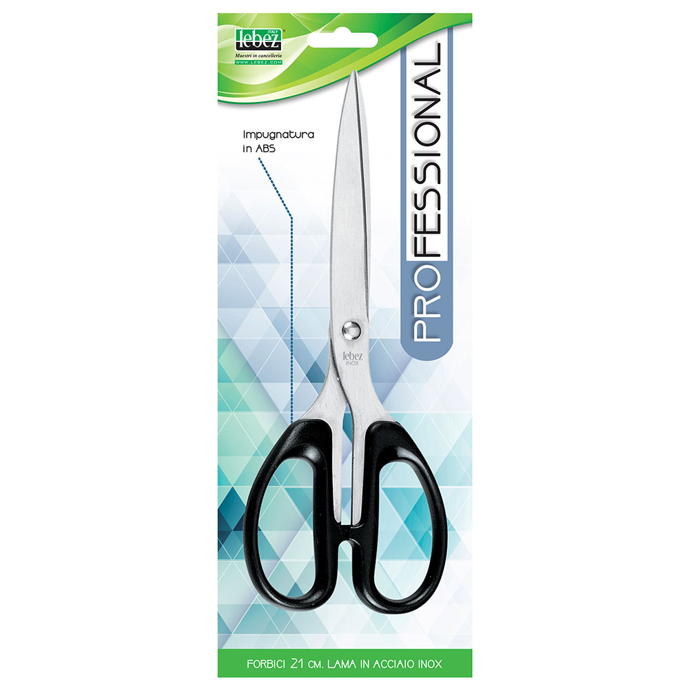 lebez-forbici-acciaio-inox-21-cm-con-impugnatura-abs image 1