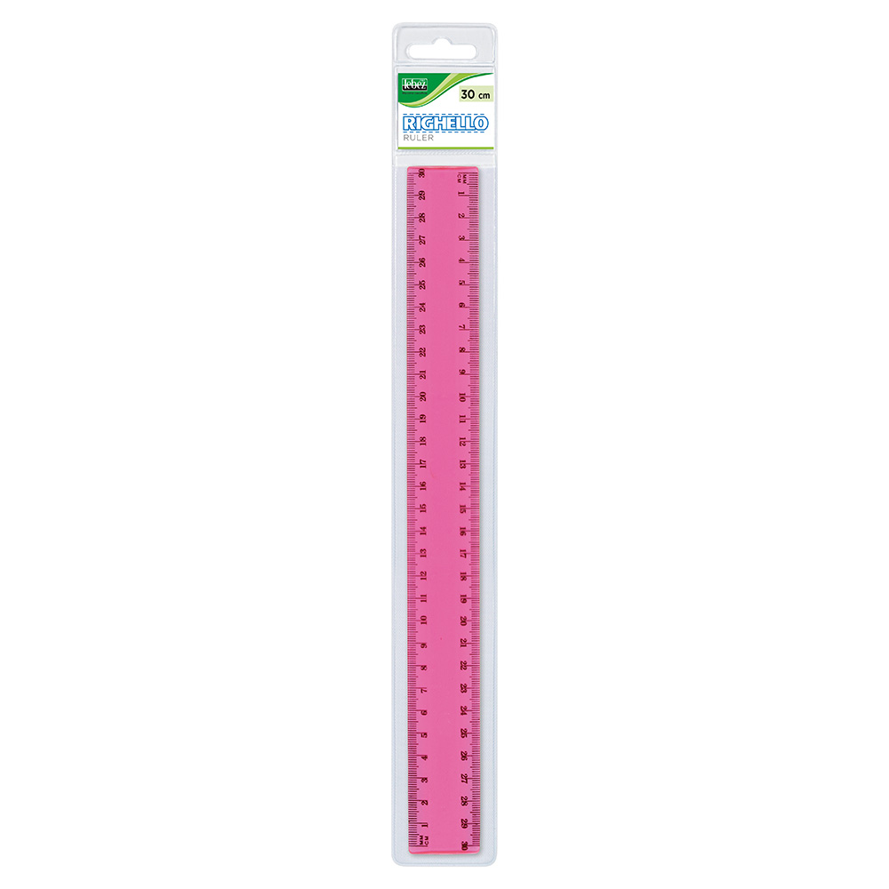 lebez-righello-30-cm-plastica-trasparente image 1