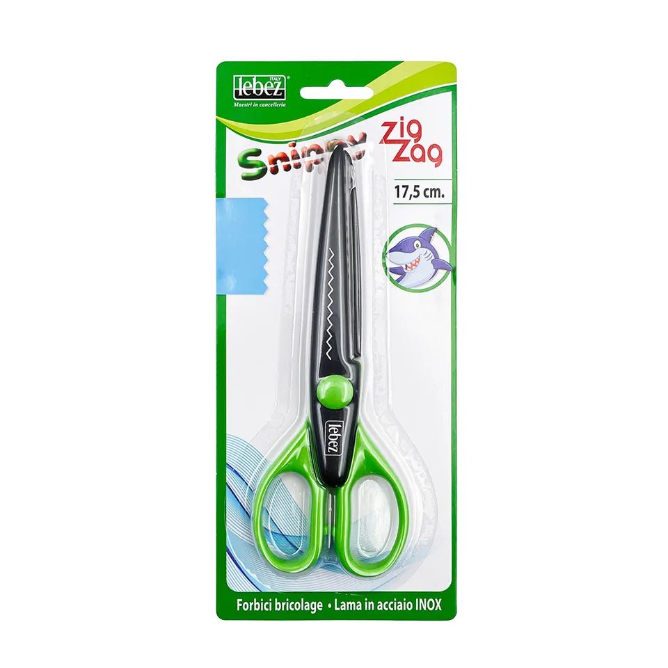 lebez-forbici-zig-zag-17-5-cm-lama-acciaio-inox image 1