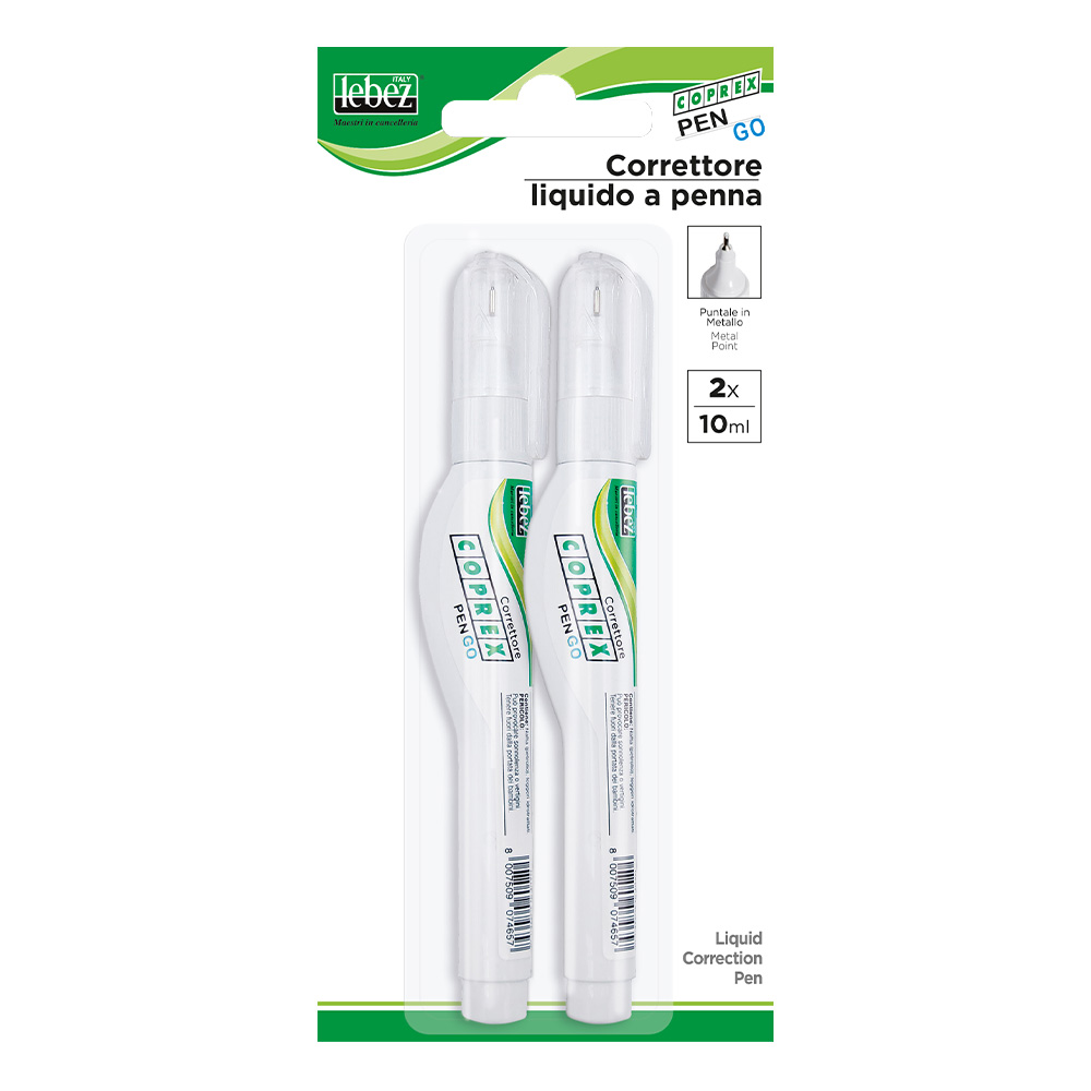 coprex-lebez-penna-correttore-liquido-10-ml-blister-2-pezzi image 1