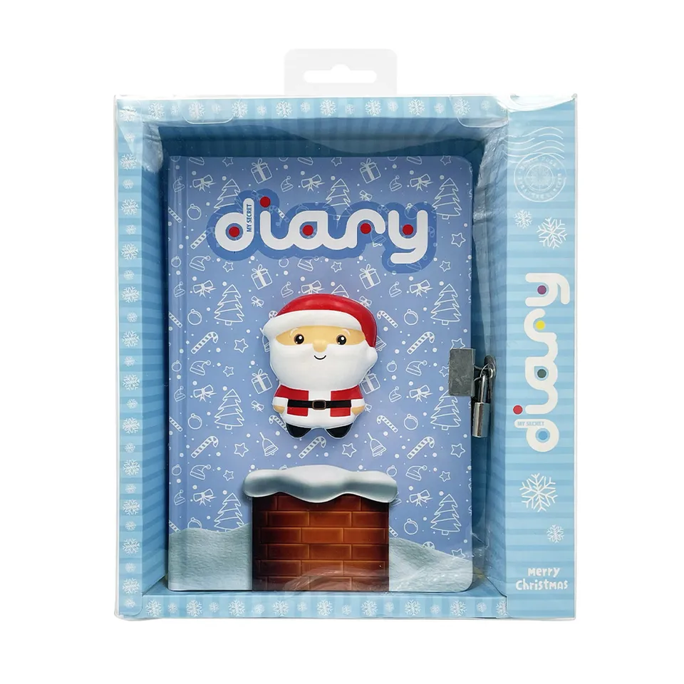 lebez-diario-dei-segreti-christmas-squishy-con-lucchetto image 1