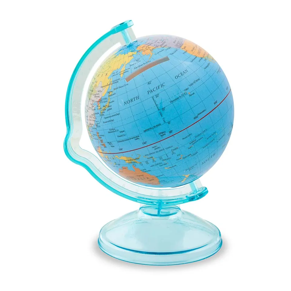 lebez-salvadanaio-mappamondo-globo-10-cm image 1