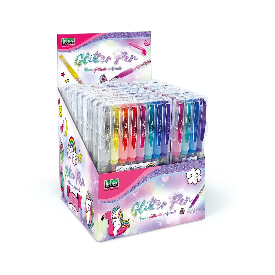 lebez-set-penne-gel-glitterate-profumate-pets image 1