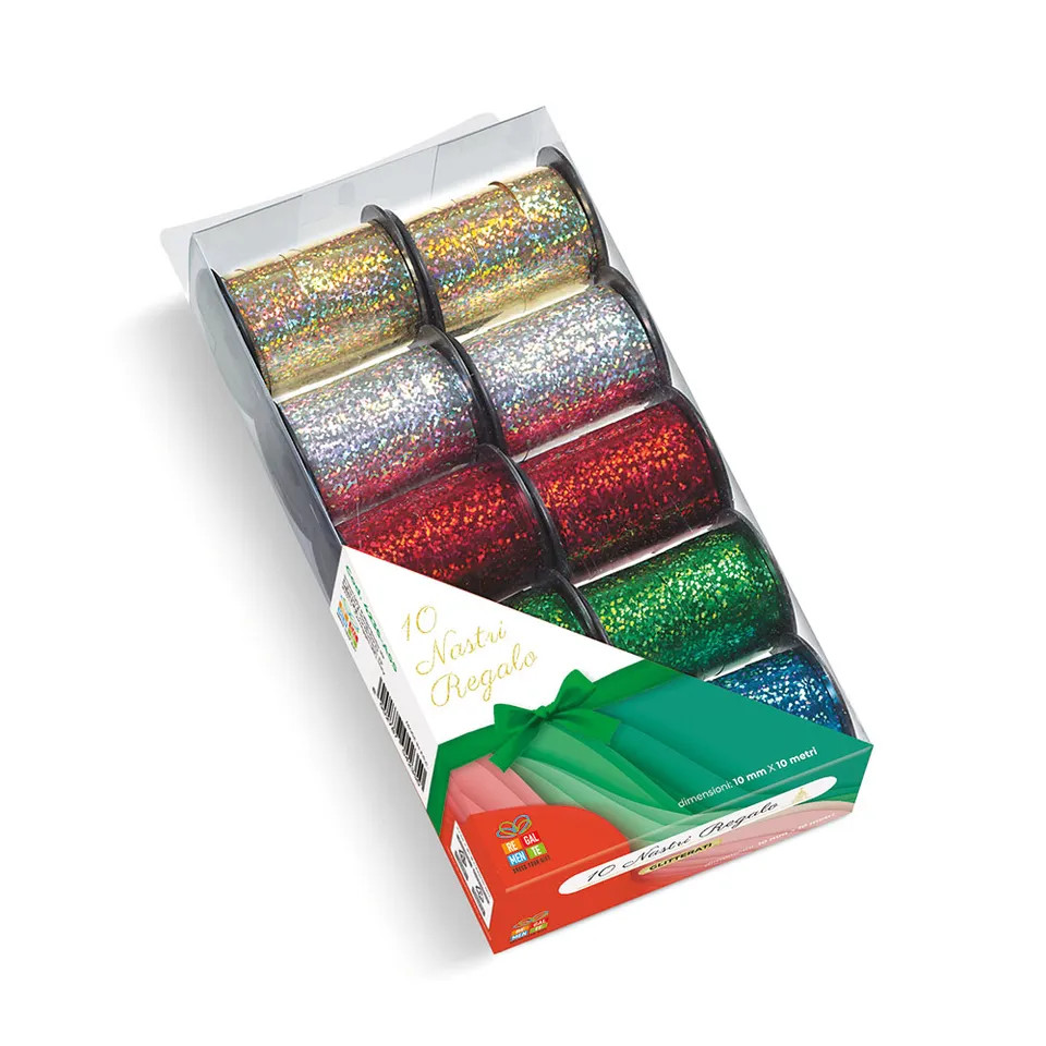 lebez-nastri-regalo-iridescenti-10-mm-x-10-m-box-10-pezzi image 1