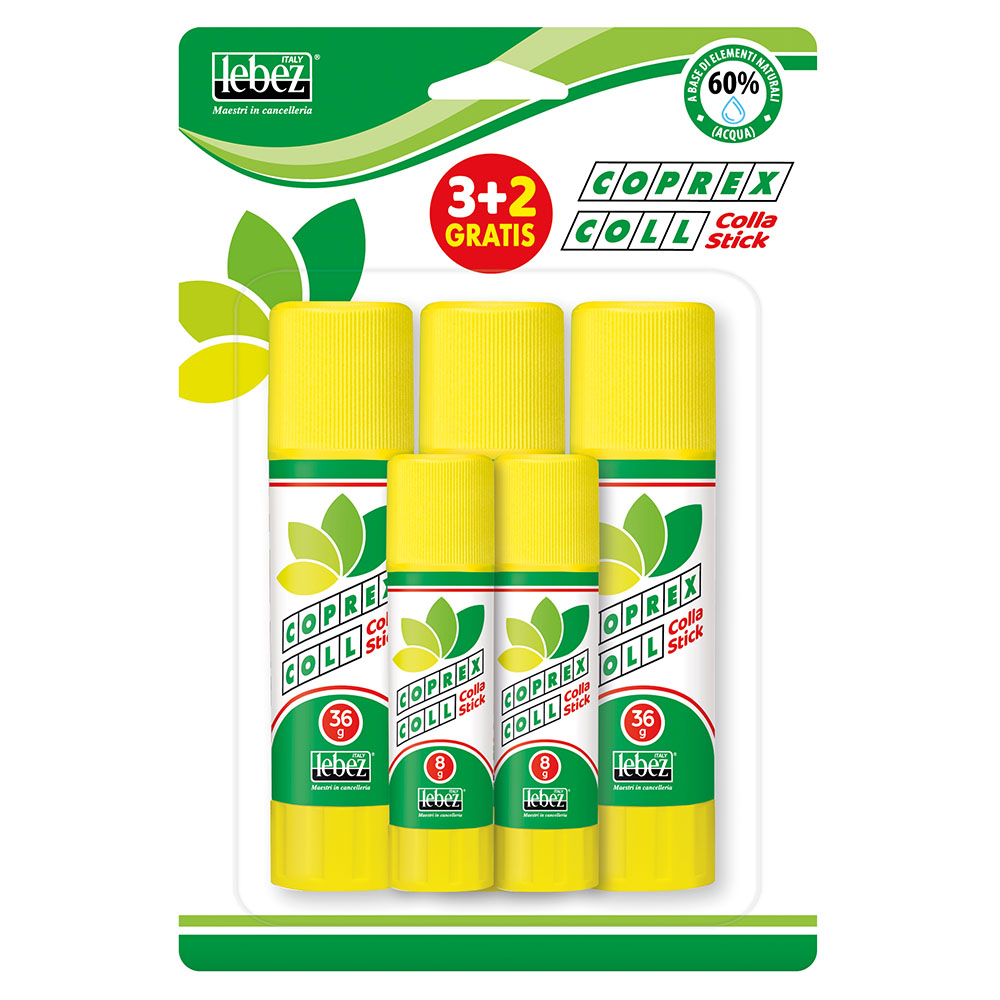 lebez-colla-stick-coprex-36-g-e-8-g-blister-3-2-gratis image 1