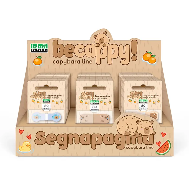 lebez-becappy-segnalibro-6-design-assortiti image 1