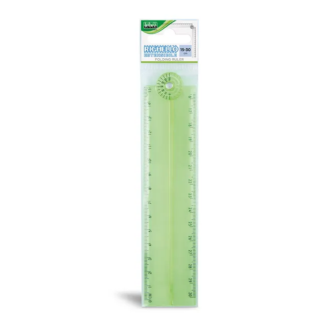 lebez-foldable-ruler-righello-pieghevole-15-30-cm-plastica image 1