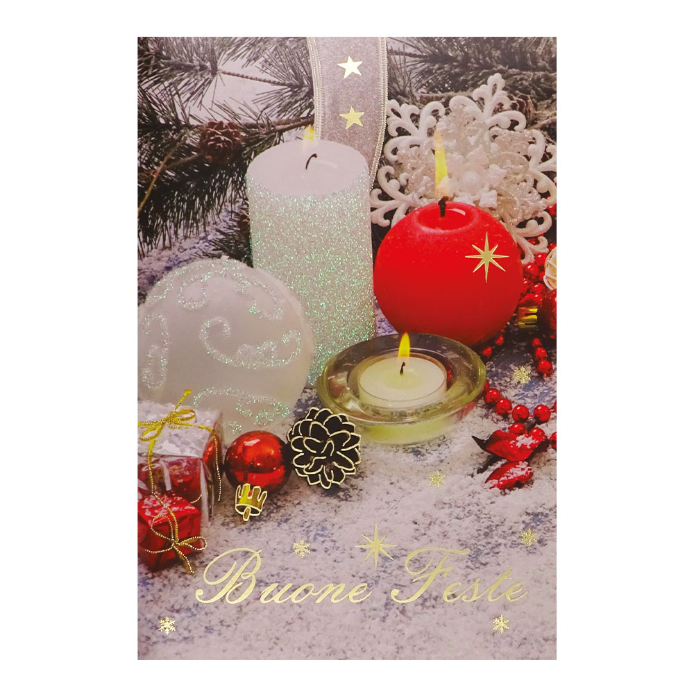 lebez-biglietto-natale-con-tasca-portabanconote-glitter image 1