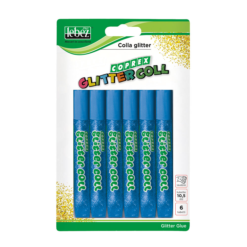 lebez-coprex-colla-glitter-10-5-ml-blister-da-6-pezzi image 4