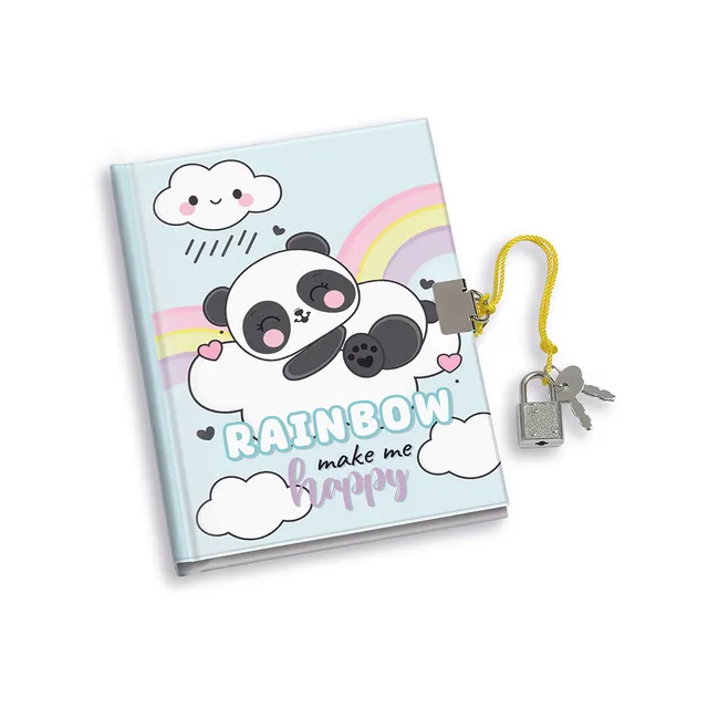lebez-diario-dei-segreti-rainbow-make-me-happy-80-pagine image 1
