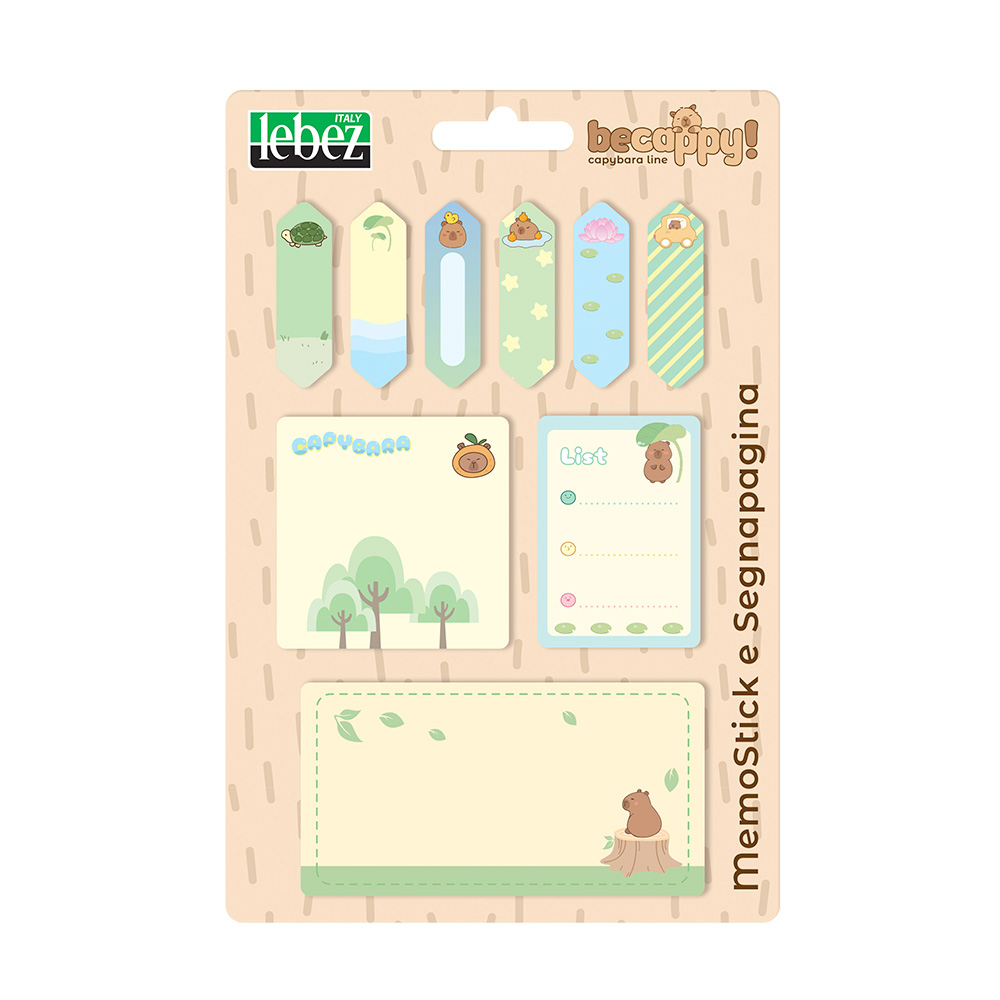 lebez-becappy-set-segnalibri-e-memostick image 5